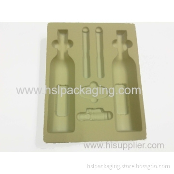 High Quality Wine Bottle Ps Flock Tray Wholesale 